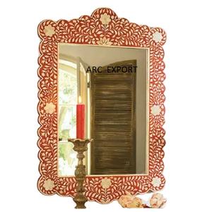 Marco de espejo decorativo de diseñador de lujo Marco de incrustaciones de nácar de calidad superior para espejo decorativo para el hogar más vendido - Product Image 1