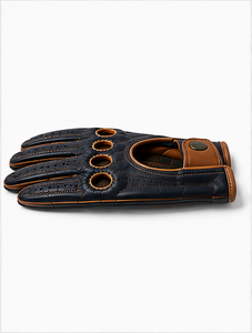 Gants de conduite de luxe en cuir véritable, doux au toucher comme du cuir d'agneau, compatibles écran tactile, respirants, thermiques, longueur poignet, pour voiture, vélo et activités de plein air - Product Image 1