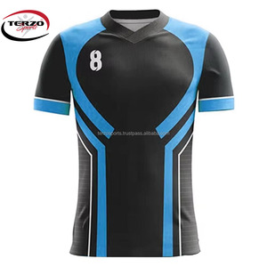 Uniforme de Fútbol Personalizado para Hombre, OEM, Alta Calidad, Unisex, Transpirable, Ligero, con Nombre de Equipo Personalizado, Último Estilo, MOQ Bajo - Product Image 4