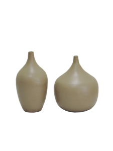Juego de Floreros Minimalistas de Acero Inoxidable, Floreros de Tono Neutro Mate, Centro de Mesa Moderno para Decoración del Hogar y Oficina - Product Image 3