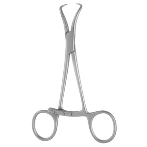 Pinces à réduction osseuse en acier inoxydable de haute qualité, pointues 5.5, courbées, chirurgicales, à cliquet, pour orthopédie - Product Image 6