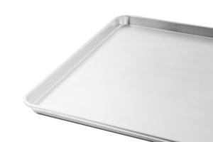 Nouvelle plaque de cuisson rectangulaire en acier inoxydable, revêtement multicouche, compatible four, écologique, construction robuste - Product Image 3