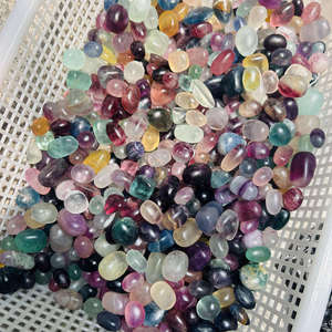 ขายส่งหินฟลูออไรต์สีรุ้งธรรมชาติคุณภาพสูง เกรดพรีเมียม สำหรับทำเครื่องประดับผู้หญิง - Product Image 1