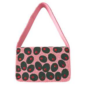 Bolso de hombro con cuentas color rosa oliva |   Bolso de cóctel con lentejuelas hecho a mano, estilo Dirty Martini Y2K, regalo para ella |   Inspirado en Anthropologie F - Product Image 3