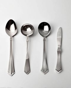 Ensemble de couverts en acier inoxydable pour restaurant, qualité professionnelle, fourchette, couteau, cuillère, cuillère à café pour tables à manger - Product Image 6