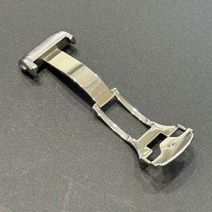 Hebilla Plegable de Acero Inoxidable Pulido de 18 mm para Relojes Tradicionales y Inteligentes, Hecha a Mano, Multifuncional - Product Image 3