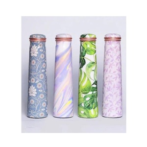 Designer Printed <b>Copper</b> Water <b>Bottle</b> With Creative Artwork Ideal For <b>Drinking</b> Water At Home Office Gym Travel - Product Image 1