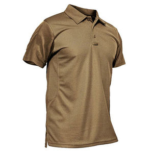 Polo de Golf de Manga Larga Antiarrugas de Alta Calidad, Estilo Veraniego, para Hombre y Mujer, Estampado, Liso, Tejido de Punto - Product Image 1