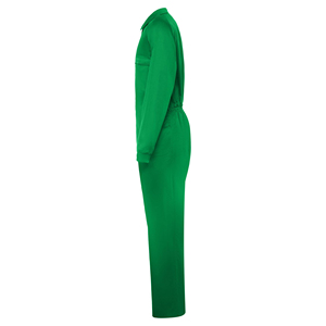 Combinaison de travail FR 100% coton twill OEM, couleur unie, logo et taille personnalisés pour adultes - Product Image 4
