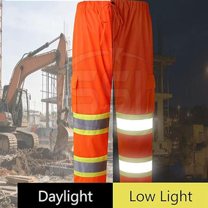 Pantalon de travail Safety Jogger, classe 2 ANSI, imperméable, extensible, confortable, pour les professionnels du bâtiment, logo personnalisé, bas de vêtement de travail fonctionnel - Product Image 3