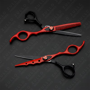 Tijeras Profesionales para Cortar Cabello de 6 Pulgadas, Tijeras de Peluquería de Acero Inoxidable con Anillos de Dedo Desmontables - Product Image 5