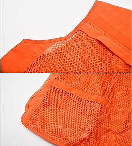 Nouveau Gilet de Pêche pour Hommes, Veste de Travail d'Extérieur à Séchage Rapide, Gilet de Chasse Réversible avec Multiples Poches - Product Image 3