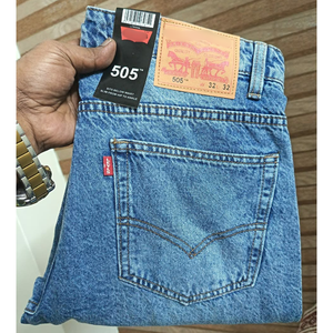 Mens Mid Waist Straight Leg Vintage Jeans Lightweight Woven <b>Light</b> Wash Stretch Denim Casual <b>Trousers</b> Breathable Eco Friendly - Product Image 5