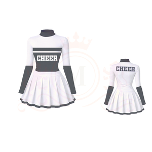 Uniformes de cheerleading personnalisés respirants en polyester 100% - Product Image 6