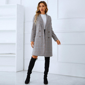 Blazer Premium pour Homme en Mélange de Laine, Veste de Costume Formelle à Revers Cranté, Tenue Professionnelle, OEM ODM Marque Privée Vente en Gros - Product Image 2