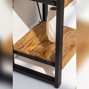 Étagères en bois Vandana Altis Maxima avec structure métallique, design moderne et industriel pour l'organisation - Product Image 5