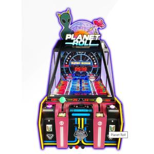Machine d'arcade Planet Roll à monnayeur, 270 kg, écran LCD 55 pouces, cabinet de luxe thème vaisseau spatial, thème Alien Planet, jeu de loterie musicale science-fiction - Product Image 2