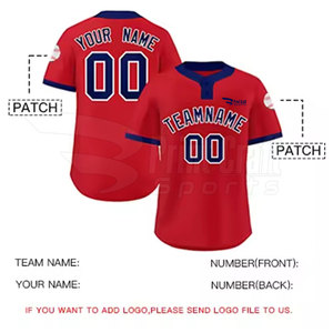 Solid Colors Training Wear <b>Baseball</b> Two Button Shirts Wholesale <b>Baseball</b> Two Button Shirts For Unisex - Product Image 3