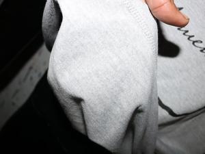 Camiseta Heather Grey hecha a medida 100% algodón, camiseta personalizada de 220 GSM para hombre - Product Image 5