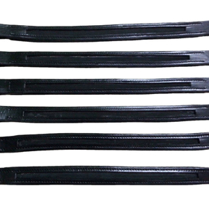 Bandas de cuero para la frente de caballo, hechas a medida, de alta calidad, con canal vacío, para equitación, de todas las formas y tamaños, para doma anatómica. - Product Image 1