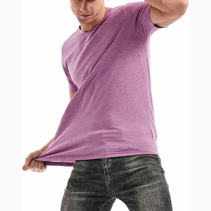 Compre Camisetas Extra Grandes Personalizadas para Hombre, Camisetas de Algodón 100%, Manga Corta, Ecológicas, Transpirables, Cuello en V, Gran Venta - Product Image 4