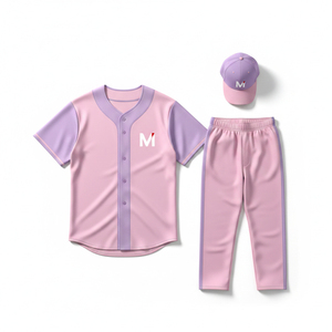 Uniformes de Béisbol Sublimados al por Mayor, Logotipo Personalizado, Uniformes de Equipo, Tela de Secado Rápido de Alto Rendimiento, Proveedores de Ropa Deportiva - Product Image 1