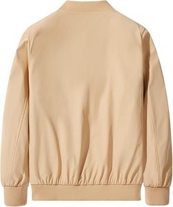 High Quality LOW MOQ Custom Men Bomber <b>Jacket</b> Wholesale Reversible Turn-down Collar <b>Pockets</b> Plus Size <b>Zipper</b> Coaching <b>Jackets</b> - Product Image 2