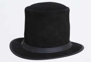 Chapeau de cowboy en cuir de style occidental pour adultes - Ranch, équitation, rodéo, mode extérieure, large bord, qualité durable - Product Image 4
