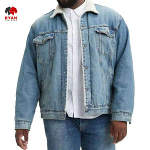 Veste en jean personnalisée Ryan Pro Gear pour hommes avec logo personnalisé, design OEM - Product Image 6