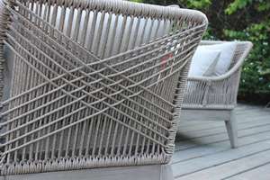 <b>Outdoor</b> <b>Rattan</b> <b>Sofa</b> Set with High-Density Foam Cushions Tropical Garden Furniture Water Proof Design - Product Image 5