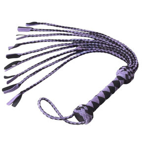 <b>Leather</b> <b>Flogger</b> Durable <b>Leather</b> Build Multi Strip Design Soft Finish For Daily Comfort <b>Leather</b> <b>Flogger</b> Simple Handling - Product Image 1