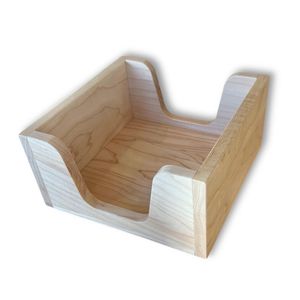 Rustic wooden napkin holder handcrafted dining table accessory stylish <b>kitchen</b> organizer home <b>decor</b> gift <b>item</b> - Product Image 6