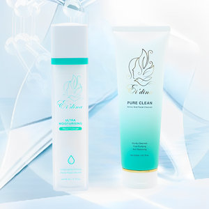 Ei'Dina Nouveautés Kit de soins de la peau pour femmes Glow Clean Blanchiment Nettoyant pour le visage Hydro Glow Skin Purifying Set - Product Image 3