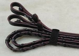 Rênes en cuir lacées, rênes de sellerie artisanales, rênes de bridon en gros pour chevaux, rênes personnalisées et usage équestre, meilleur prix de gros - Product Image 3