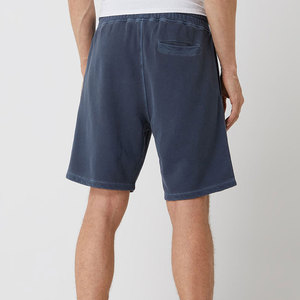 Pantalones Cortos Casuales Personalizados para Hombre, de Poliéster Sólido con Lavado Ácido, con Bolsillos, Cintura Elástica Transpirable y Cordón Ajustable, Ligeros para Verano - Product Image 6