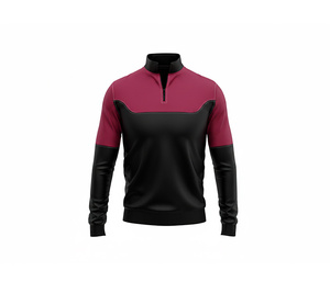 Polyester Quarter Zip Sports <b>Jacket</b> – Quick Dry Performance Wear for <b>Men</b> Women Youth Sportswear Quick Dry Team <b>Pullover</b> - Product Image 3