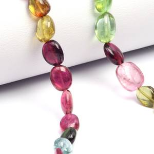 ลูกปัดทัวร์มาลีนสีชมพูทรงหยดน้ำขนาด 9x7 มม. 11x8 มม. สำหรับทำเครื่องประดับ สร้อยข้อมือ สร้อยคอ DIY - Product Image 2