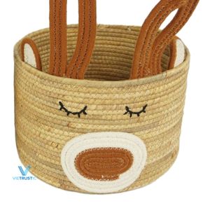 Juego de Cestas para Bebé Ecológicas de Jacinto de Agua, Hechas a Mano, Cesta para Dormir para Recién Nacidos, Estilo Rústico, Precio al por Mayor - Product Image 2