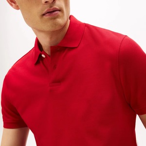 เสื้อโปโลผู้ชายผ้าฝ้าย 100% พิมพ์ลายสกรีน ปักโลโก้ตามสั่ง ขายส่ง ไซส์ใหญ่ แขนสั้น ผ้าถัก - Product Image 4