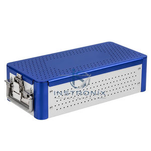 Caja de Desinfección Médica de Aluminio con Diseño Perforado para Instrumentos Quirúrgicos y Dentales, Proveedor Mayorista - Product Image 2