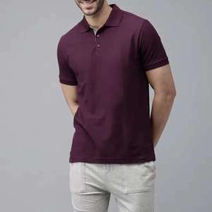 เสื้อโปโลชายแขนสั้นคุณภาพสูง ทันสมัย ขายดี ผลิตจากผ้าฝ้าย 100% ระบายอากาศได้ดี รับผลิตเสื้อโปโลตามแบบ ผลิตในประเทศปากีสถาน - Product Image 3