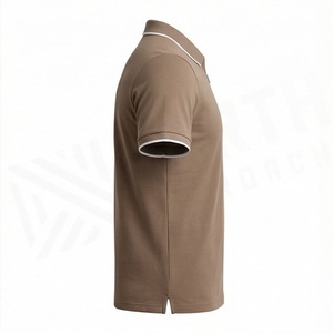 เสื้อโปโลชาย แขนสั้น สำหรับฤดูร้อน ปักลายได้ตามสั่ง สีตามสั่ง ซิปครึ่งตัว ผ้าฝ้าย ไซส์ใหญ่ เสื้อผ้ากีฬา - Product Image 3