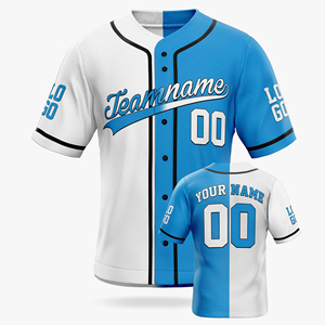 Camiseta de béisbol personalizada con nombre y número, uniforme de equipo, negro, blanco, dorado, malla transpirable, ropa de manga corta para hombre - Product Image 4