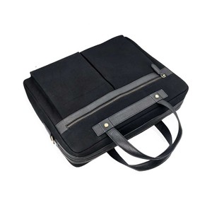 Sac à ordinateur portable élégant en cuir véritable pour hommes et femmes, imperméable, bandoulière, sac à dos professionnel portable, plusieurs compartiments, durable - Product Image 2