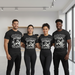 2026 New Factory Wholesale Men 100% Cotton <b>Acid</b> Washed <b>Drop</b> Shoulder Oversized Graphic T-Shirt For Men - Product Image 3