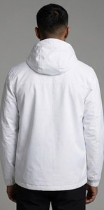 Chaqueta Cortavientos para Hombre / Chaquetas Cortavientos Impermeables para Hombre / Chaqueta Cortavientos con Capucha y Cremallera para Senderismo - Product Image 4
