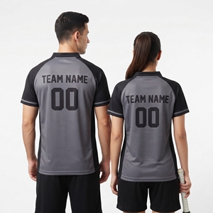 Custom <b>Cricket</b> Jersey Team Name V-Neck Short Sleeve Lightweight <b>Cricket</b> <b>Shirt</b> Tops 100% Polyester <b>Cricket</b> Training Jersey Top - Product Image 2