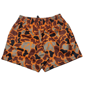 Pantalones Cortos de Malla de Camuflaje para Hombre, Cintura Elástica, Tela Transpirable, Estampado por Sublimación, Tela de Poliéster, Servicio OEM al por Mayor - Product Image 2