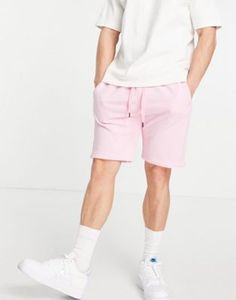 Pantalones Cortos de Algodón Morados para Hombre, Cintura Media, Elásticos, Transpirables, Casuales, de Color Sólido, Tejido de Tela - Product Image 5