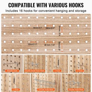Divisorio in Legno a 4 Pannelli Alto 66,9 Pollici, Paravento Pieghevole Portatile Intagliato per Interni, Schermo per Privacy e Decorazione d'Interni - Product Image 5